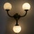 With vintage inspirations elevated by a slightly whimsical modern aesthetic, the handcrafted Bari 3 bulb sconce is an...