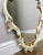 Vintage French Shabby Chic Ornate Wall Mirror For Sale - Image 9 of 12