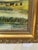 Wood Oil on Canvas Bridge Over Water For Sale - Image 7 of 7