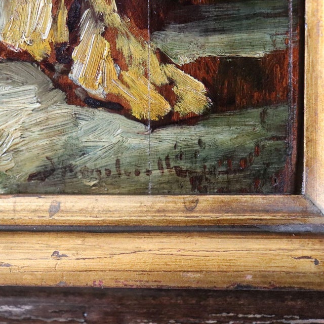 Adolphe Joseph Thomas Monticelli, Gallant Scene, 19th Century, Oil on Board, Framed For Sale - Image 12 of 14