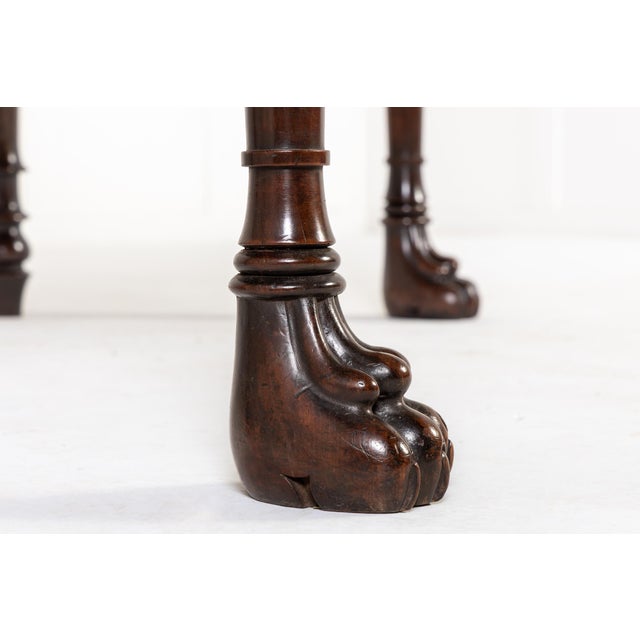 19th Century English Regency Mahogany Serving Table For Sale - Image 5 of 8