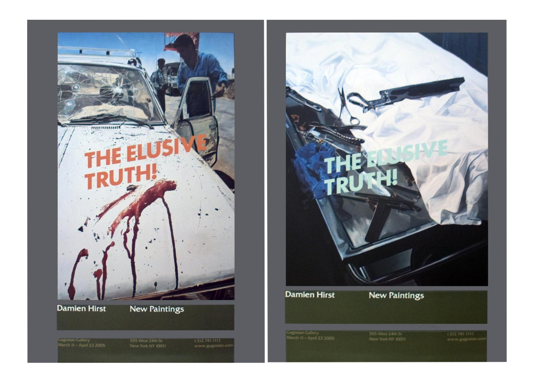 Damien Hirst, the Elusive Truth-Suicide Bomber (Aftermath) & the 