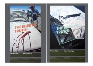 Damien Hirst, the Elusive Truth-Suicide Bomber (Aftermath) & the Elusive Truth-Dissection Table With Tools