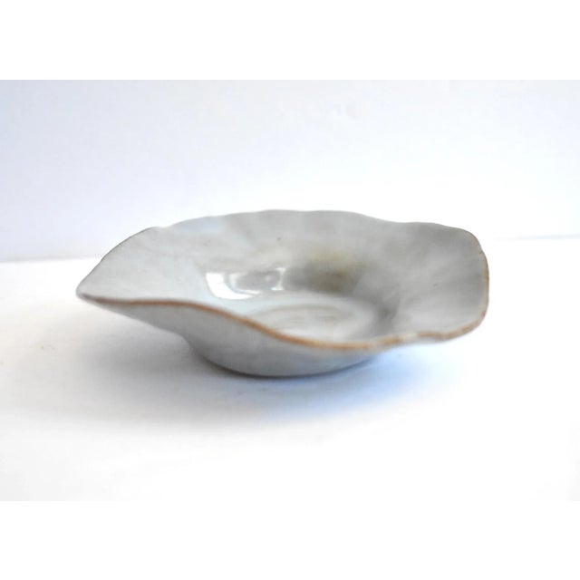 Mid-Century Signed Handmade Ceramic Small Pastel Bowls - Set of 6 For Sale - Image 9 of 13