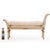 1920s French Directoire Style Painted & Gilt Wood Diminutive Chaise Lounge, C. 1920 For Sale - Image 5 of 7