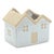 Kenneth Ludwig Chicago Neutral Porcelain House Planter (Set of 3) For Sale - Image 4 of 6
