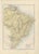 Antique Brazil Map, 1884 For Sale