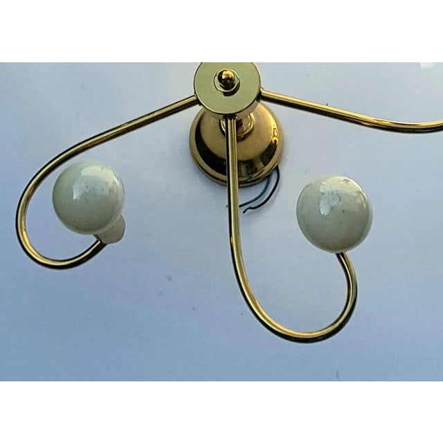 German Spiral Ceiling Lamp by Gaetano Sciolari, 1980s, in Very Good conditions. Designed 1970 to 1979 European Plug (up to...