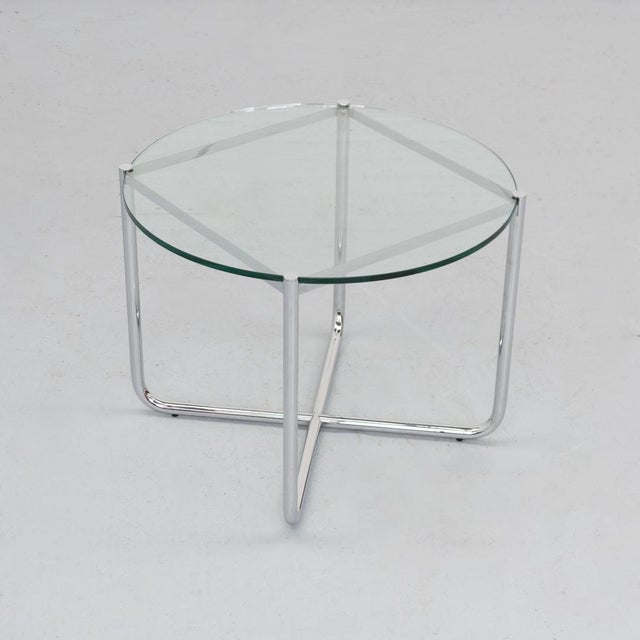 Mid-Century Modern MR Coffee Table by Mies van der Rohe for Knoll, 1980s For Sale - Image 3 of 12