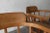 Pair of Antique Craftsman Wood Barrel Arm Chairs For Sale - Image 9 of 9