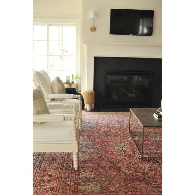 Name: Madonna Size: 10.8 x 14.3 Age: Antique Circa 1920's Pile: Low/Med. Some light wear minor ancient repairs but overall...