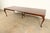 Brown Romweber Style Georgian Walnut and Burl Wood Extension Dining Table, Newly Refinished For Sale - Image 8 of 17