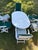 Plastic 1960s French Triconfort 7-Piece Resin Dining Set – Table, 6 Reclining Chairs & Cushions For Sale - Image 7 of 18