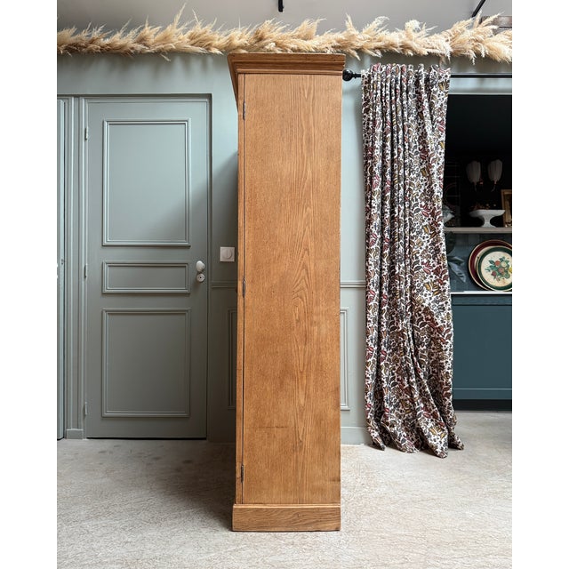 Oak Notary's Cabinet, 1940s For Sale - Image 4 of 12