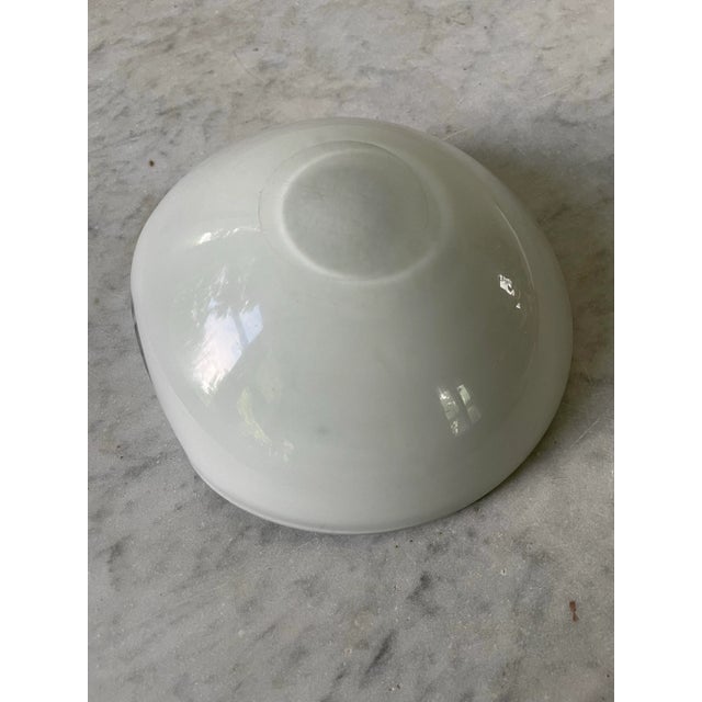 Vintage 1950s Frattelli Toso Green and Brown Swirl Murano Glass Design Bowl For Sale In New York - Image 6 of 6