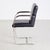Steel Armchair with Leather Upholstery For Sale - Image 4 of 15