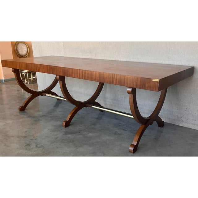 1930's Art Deco Large Dining Table or Hall Table For Sale - Image 18 of 18