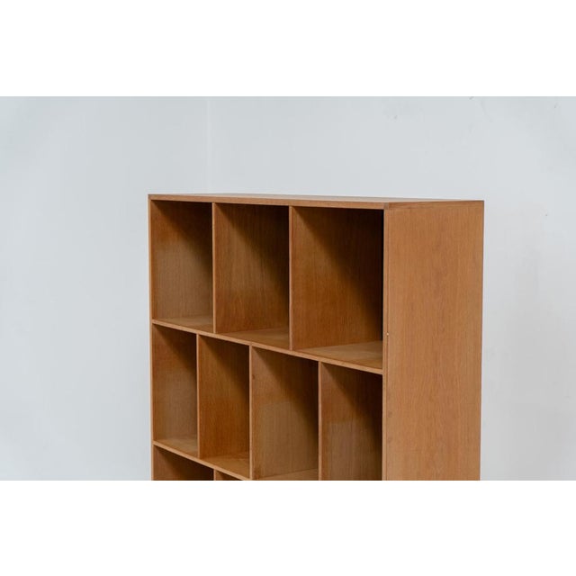 Kurt Østervig Oak Bookcase from Kurt Østervig, Denmark, 1960s For Sale - Image 4 of 10