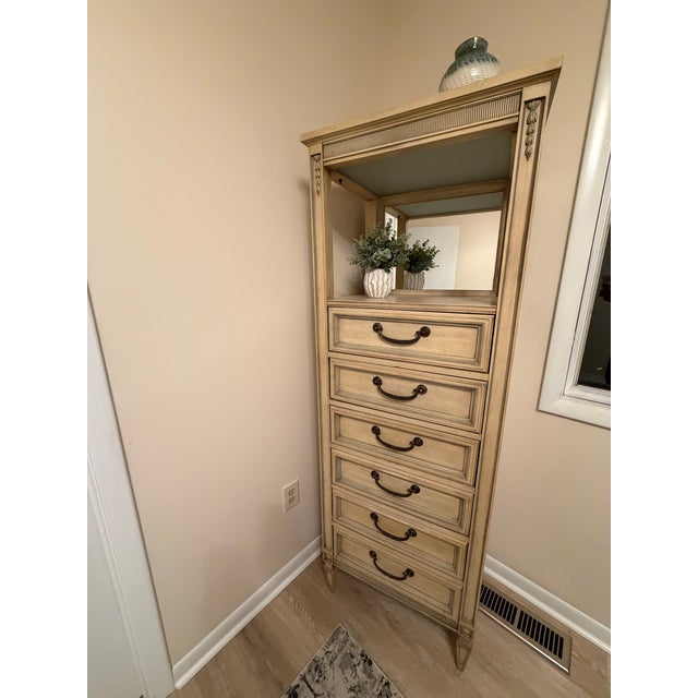 1970s Dixie Lingerie Chest French Regency Louis XVI Style For Sale In Washington DC - Image 6 of 15