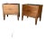 Pair of United Furniture Mid Century Modern Nightstands For Sale