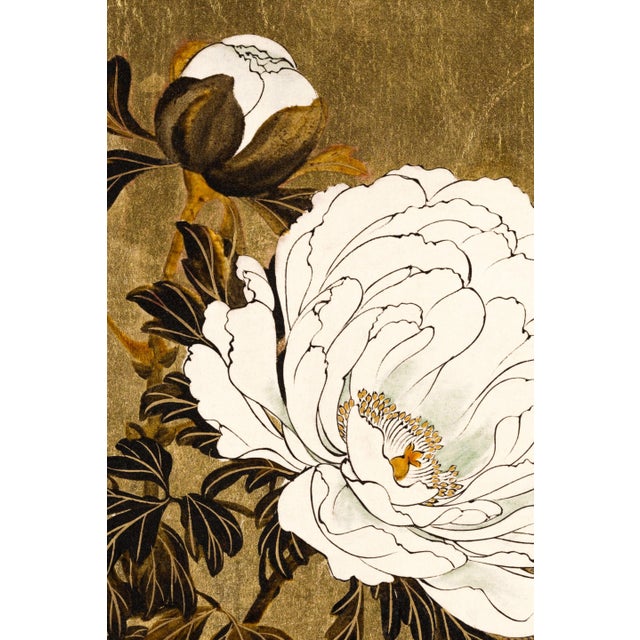 Not Yet Made - Made To Order 1882 Peonies Japanese Floral Fine Art Print by Shibata Zeshin - 24" X 36" For Sale - Image 5 of 9