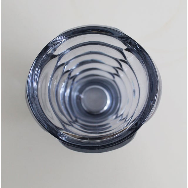 Vintage Bohemian Glass Vase by Vladislav Urban for Hermanova Hut Glasswork, 1962 For Sale - Image 9 of 15