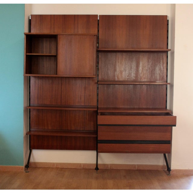 Urio Modular Wall System by Ico and Luisa Parisi for Mim, 1957 For Sale - Image 16 of 18