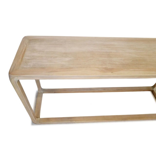 Early 21st Century Salvaged Elm Vintage Peking Console Table For Sale - Image 5 of 6