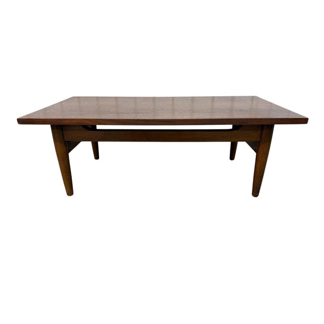 Mid-Century Modern Walnut Coffee Table - Refinished! For Sale In Philadelphia - Image 6 of 6