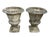 Pair of Early 20th C French Stone Neoclassical Urn Planters by Grandon Freres For Sale In Los Angeles - Image 6 of 8