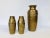 German Art Nouveau Wrought & Hammered Brass Vases from WMF, 1920s, Set of 2 For Sale - Image 9 of 11