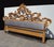 Vintage Italian Rococo Ornate Gold Gilt King Headboard ~ Hollywood Regency Gorgeous Headboard in Good Vintage Condition....