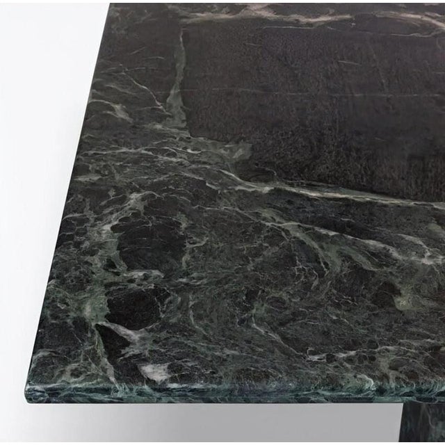 Make a bold statement with the arizona dining table by pure white lines. Crafted from striking green marble, this...