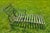 Antique Wrought Iron Rolling Lounge Chair For Sale - Image 9 of 10