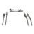 Lino Sabattini Instrumenta Stainless Steel Flatware by Lino Sabattini for Zani & Zani - Service for 8 For Sale - Image 4 of 9
