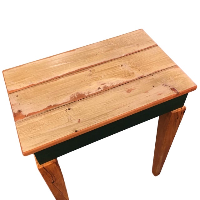Reclaimed Wood Accent Table Chairish