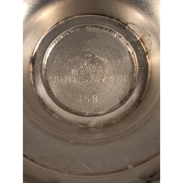 Silver 1940s f.b. Roger’s Silver Creamer For Sale - Image 8 of 8