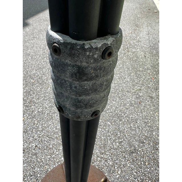 Metal Palm Tree Floor Lamp for Indoor / Outdoor For Sale - Image 9 of 9