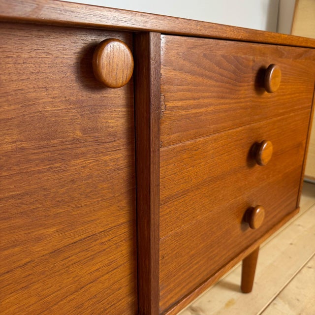Mid-Century Modern Teak Sideboard with Drawers, 1960s For Sale - Image 3 of 6