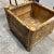 Mid 20th Century Large Square Rattan Bamboo Box Planter For Sale - Image 5 of 6