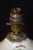 Neoclassical Sèvres Gilt Porcelain Amphora Table Lamp with Silk Shade, France, 1850s For Sale - Image 17 of 18