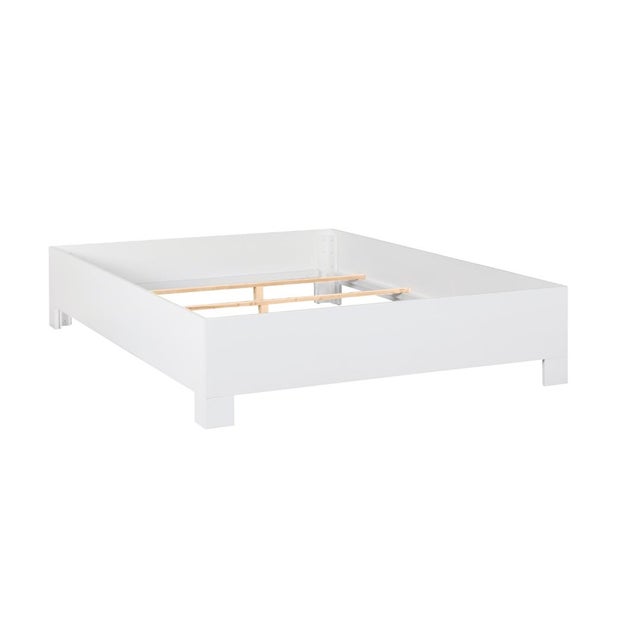Finn Standard Bed King - White For Sale - Image 10 of 12