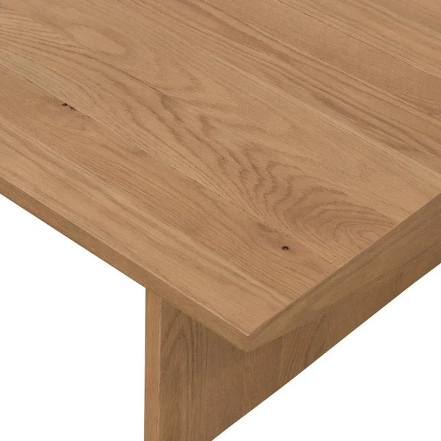 2020s Four Hands Pickford Square Coffee Table, Dusted Oak Veneer For Sale - Image 5 of 9