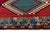 Hand-Knotted Gabbeh Nomad Rug with Geometry & Deep Colors For Sale - Image 6 of 11