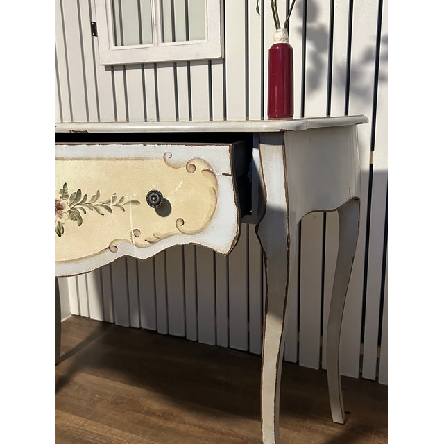 Wood 1960s Vintage French Provisional Desk/Table For Sale - Image 7 of 7