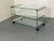 Space Age Glass Trolley Side Table from Gallotti & Radice, Italy, 1970s For Sale - Image 14 of 14