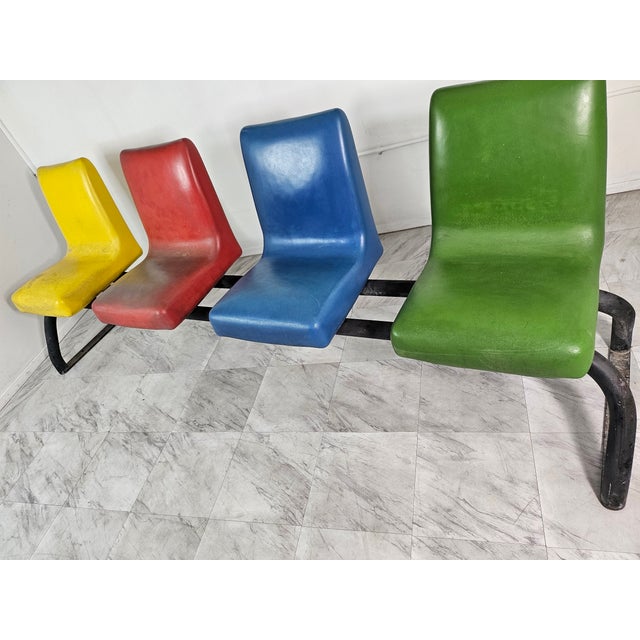 1940s Four Seater Bench For Sale - Image 4 of 12