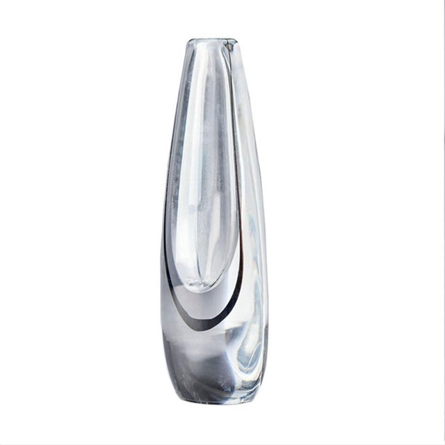 1950s Glass Vase by Vicke Lindstrad, for Kosta Sweden 1950's For Sale - Image 5 of 5
