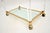 Vintage French Acrylic Glass and Gold-Plated Drinks Trolley, 1970s For Sale - Image 9 of 10