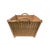 1960s 1960s French Woven Market Basket For Sale - Image 5 of 8